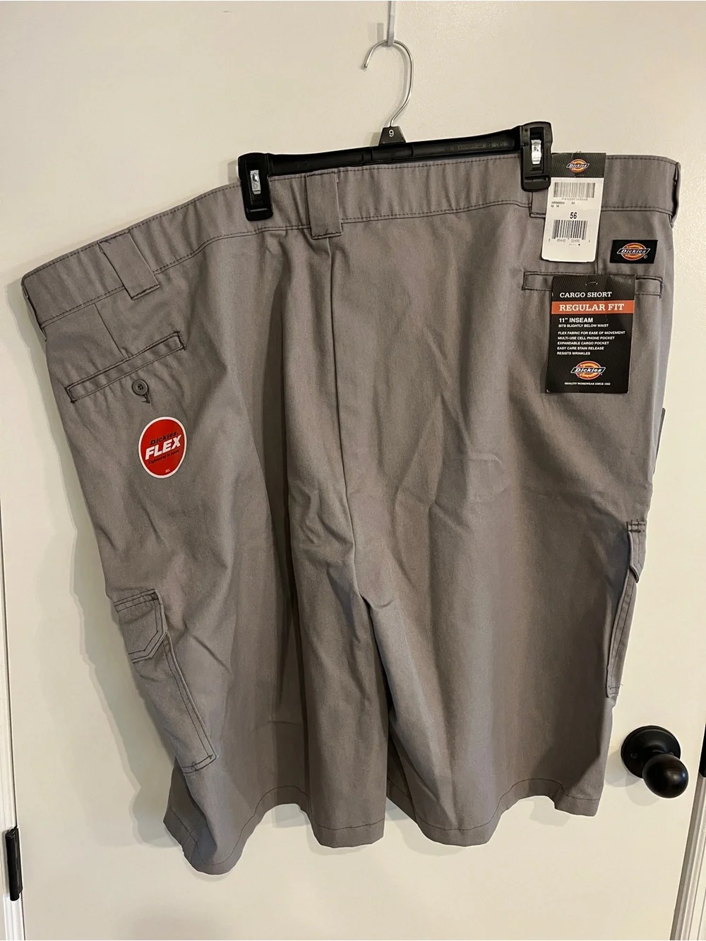 NWT Mens Size 56 Dickies Regular Fit Cargo Shorts